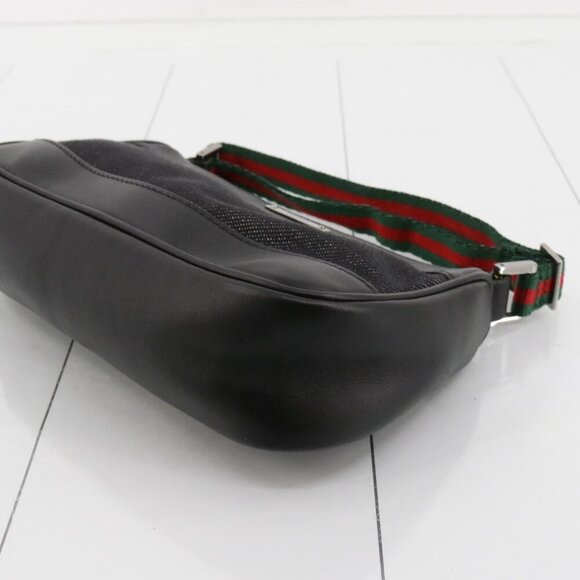 Gucci Vintage Denim Mini Web Pochette - Picture 10 of 16